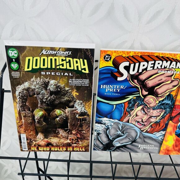 Superman Hunter Prey 1-3 Doomsday Special, Lex Luthor Man Of Steel 1-5 One Shot - Picture 2 of 5